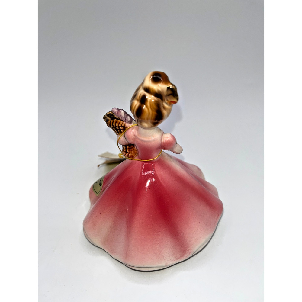 VINTAGE MID-CENTURY JAPAN JOSEF ORIGINAL SEPTEMBER SAPPHIRE GIRL FIGURINE W/TAGS - Picture 7 of 16